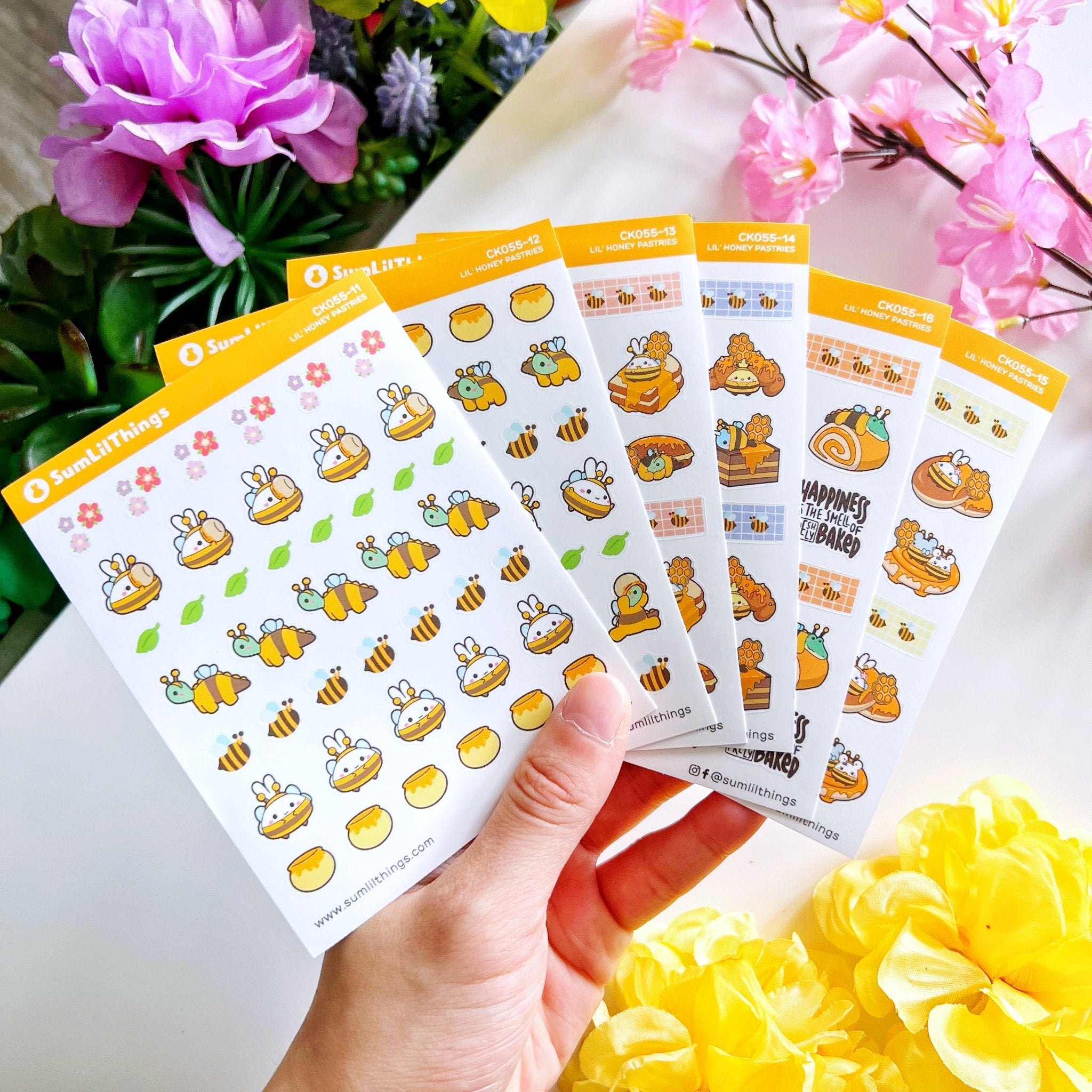 Decorative Kit - Lil' Honey Pastries (10 Pages) - SumLilThings