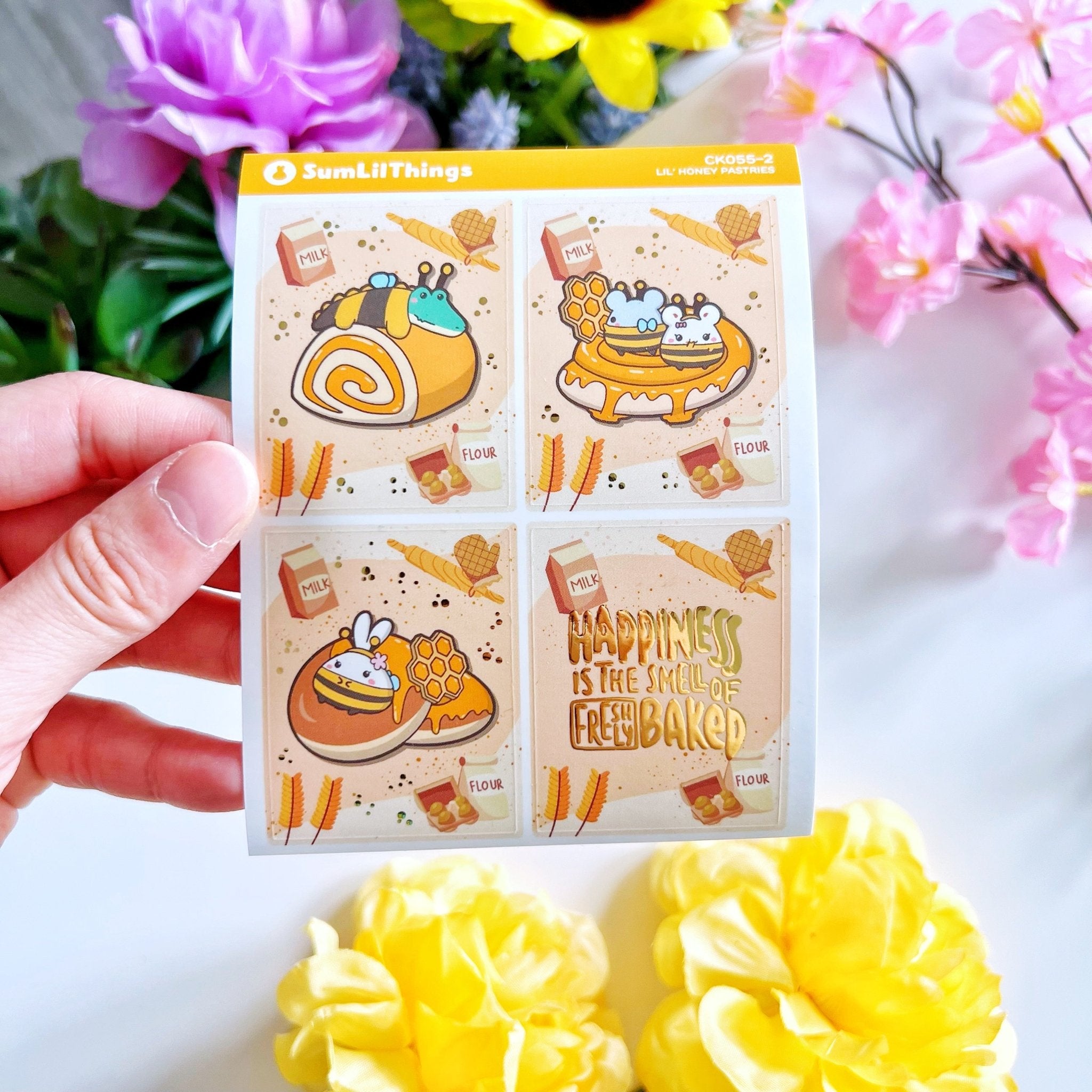 Decorative Kit - Lil' Honey Pastries (10 Pages) - SumLilThings