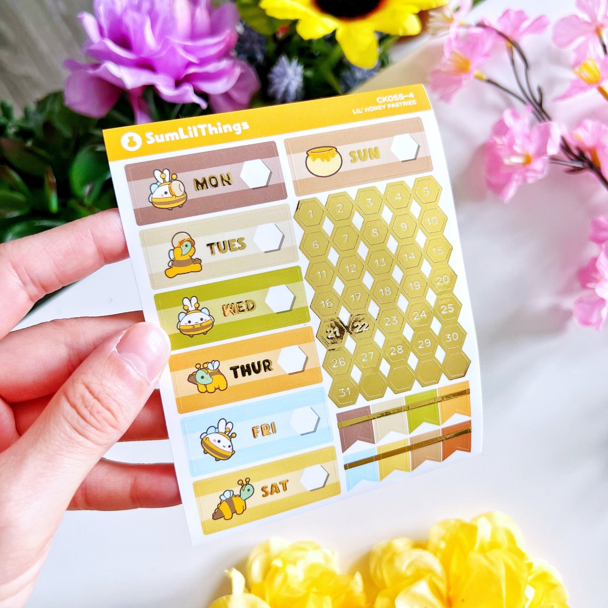 Decorative Kit - Lil' Honey Pastries (10 Pages) - SumLilThings