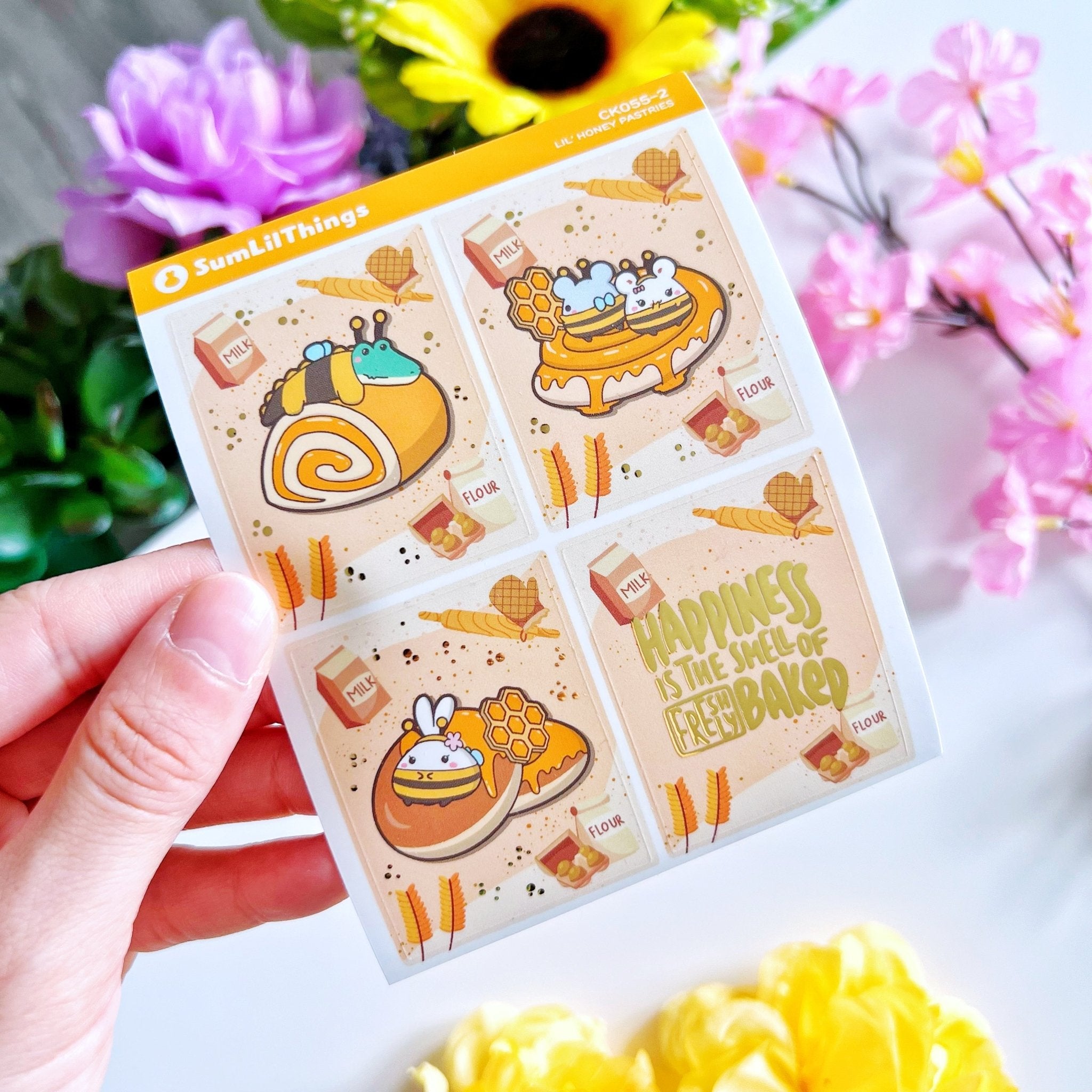 Decorative Kit - Lil' Honey Pastries (10 Pages) - SumLilThings