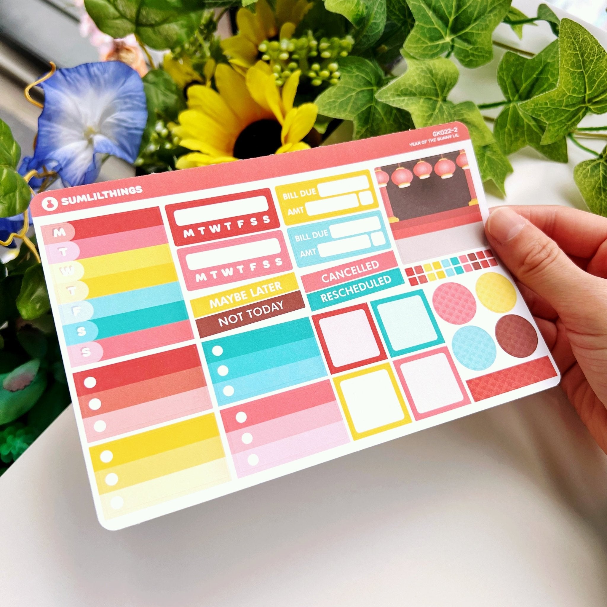 Decorative Kit - Year of the Rabbit - Gold Foil - SumLilThings