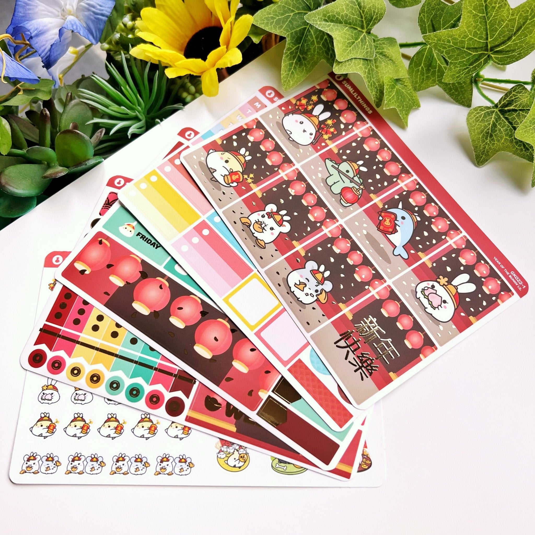 Plant Planner Stickers Decorative & Functional Planning Plant Stickers  Plants 