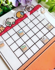Dimsum Acrylic Desktop Calendar with Magnets - SumLilThings