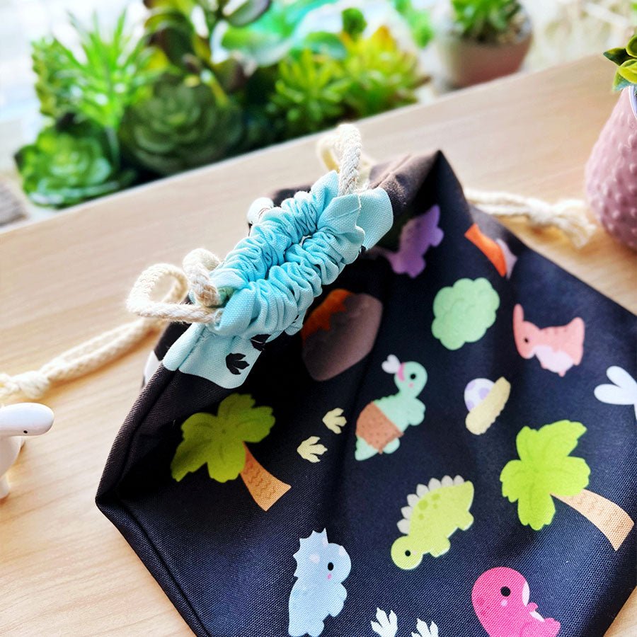 Drawstring Bag - Dinohland - SumLilThings
