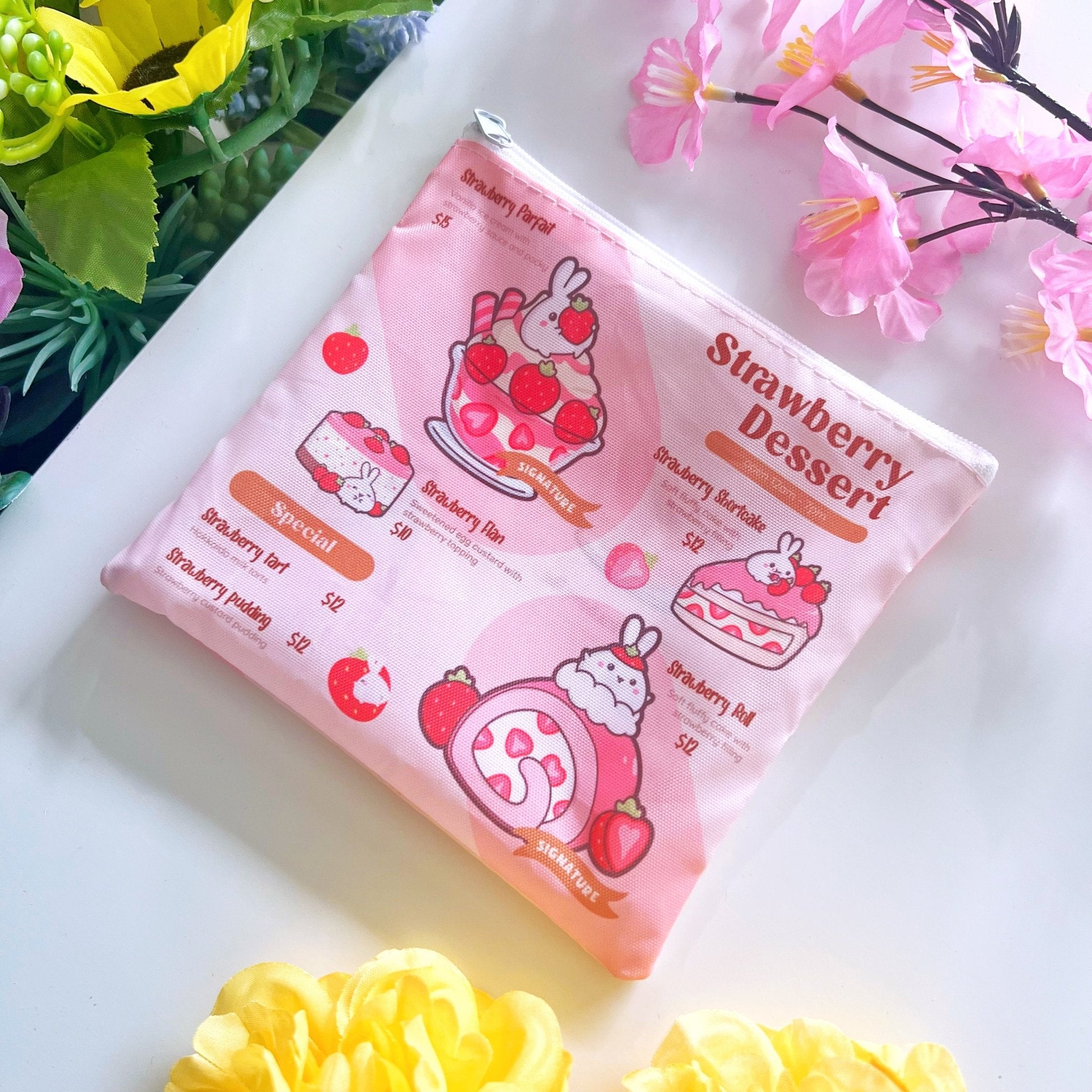 Eco Shopping Bag - Lil' Strawberries - SumLilThings