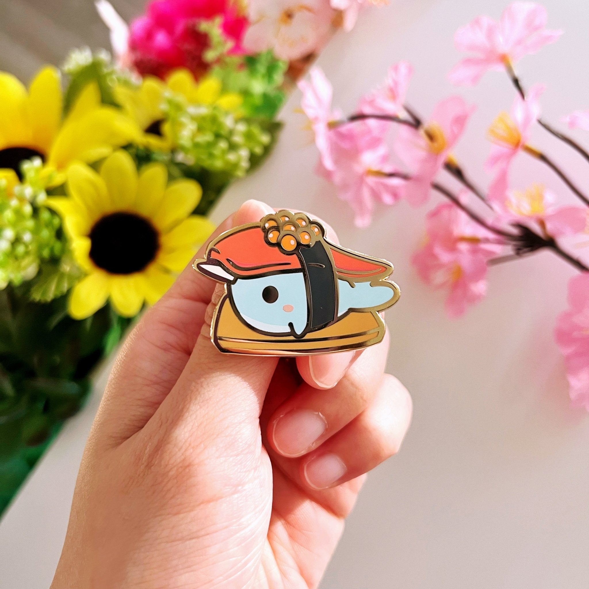 Enamel Pin - Lil' Narnar Sushi - SumLilThings