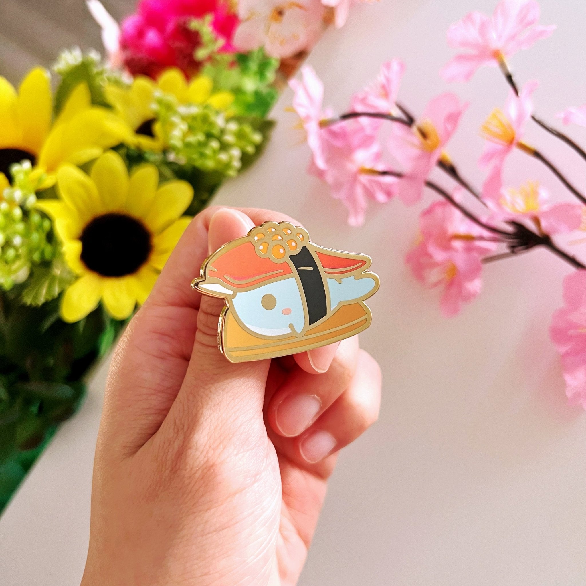 Enamel Pin - Lil' Narnar Sushi - SumLilThings