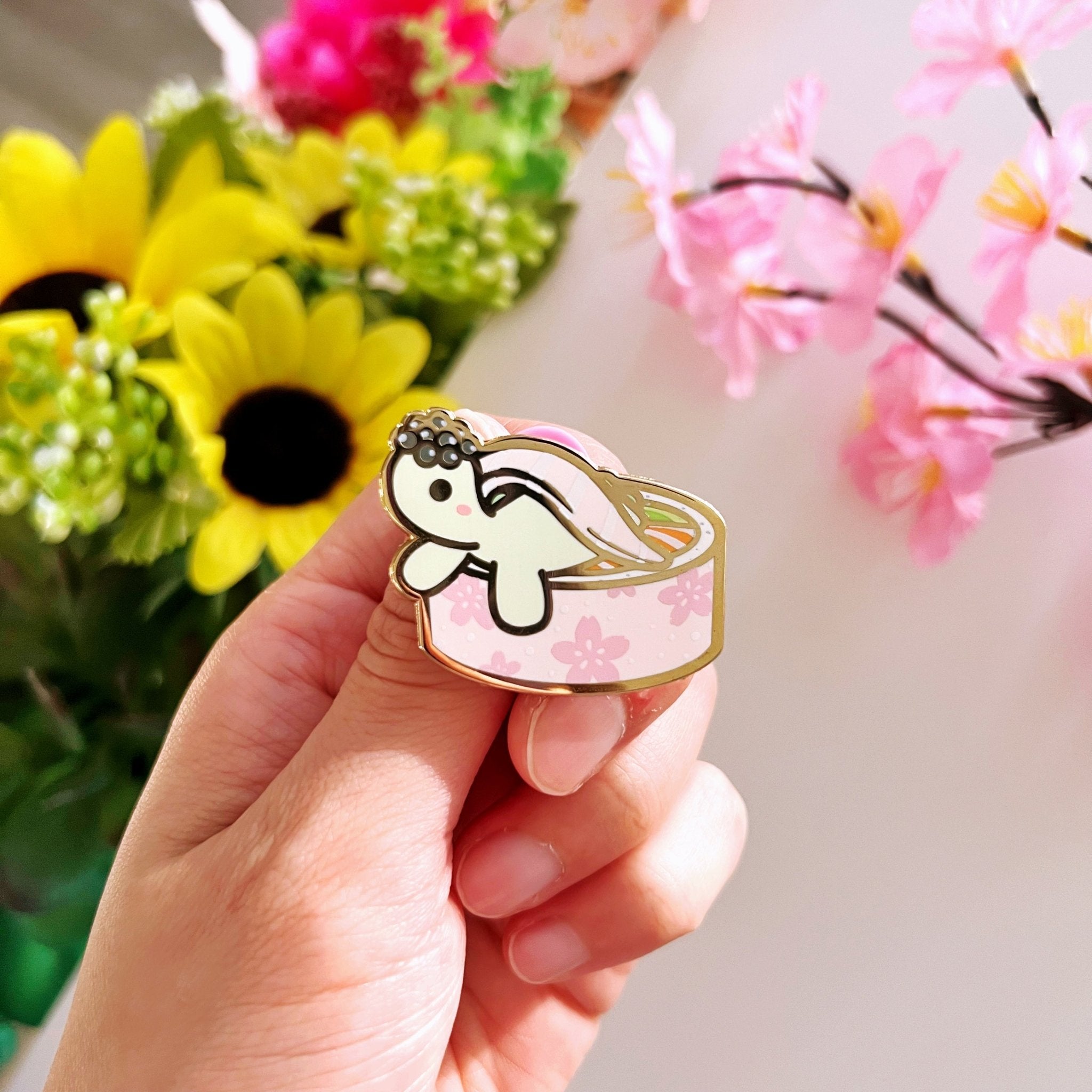 Enamel Pin - Lil' Nohnoh Sushi - SumLilThings