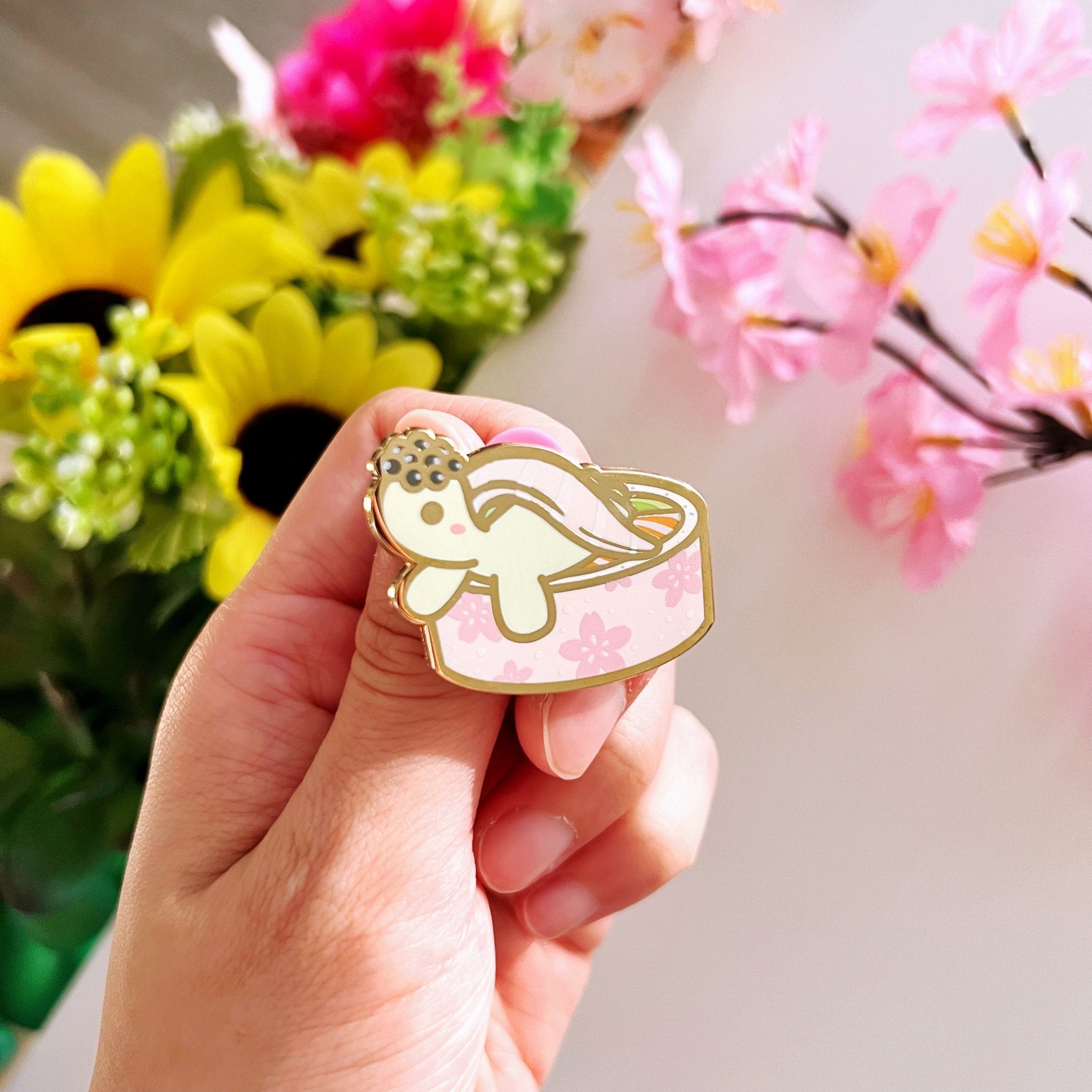 Enamel Pin - Lil' Nohnoh Sushi - SumLilThings