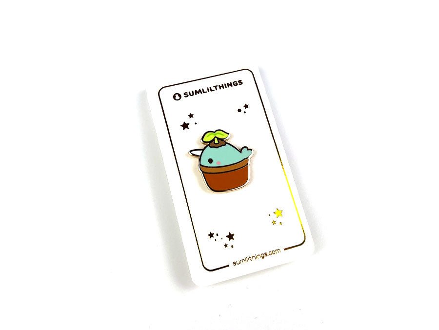 Enamel Pin - Lil' Potted Narnar Plant - SumLilThings