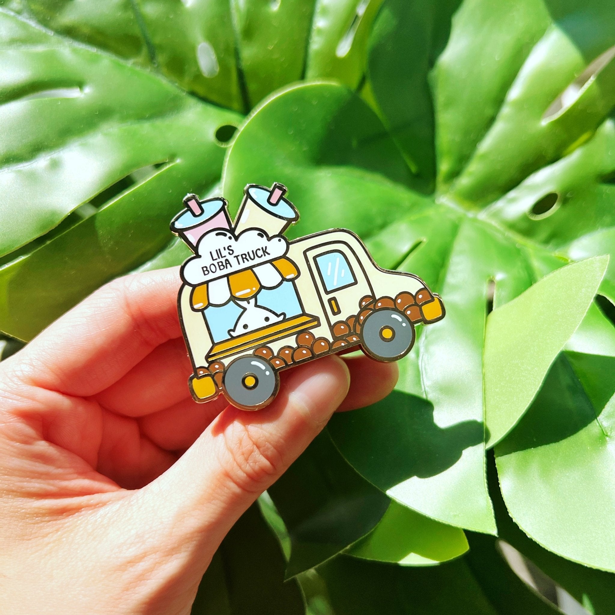 Enamel Pin - Lil's Boba Truck - SumLilThings