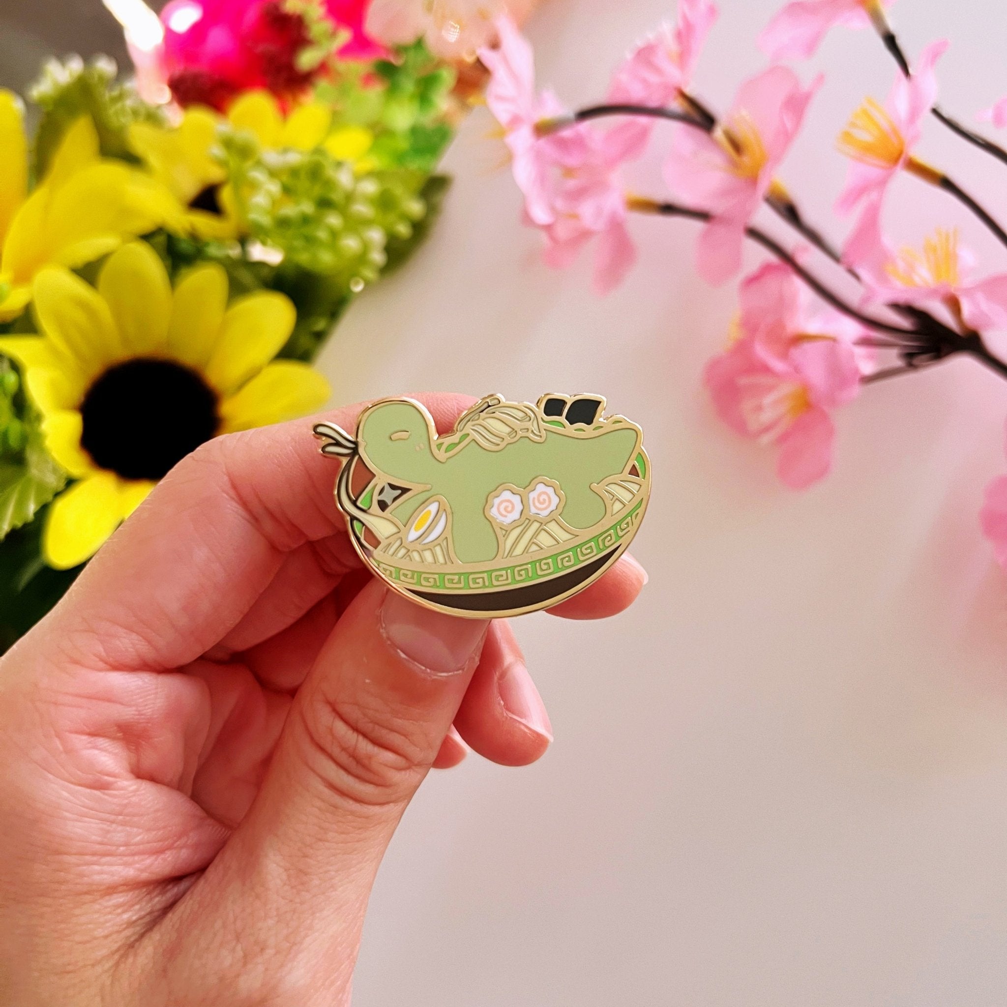 Enamel Pin - Nohnoh Ramen Bowl - SumLilThings