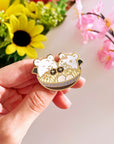 Enamel Pin - Oatmeal & Cinnamon Ramen Bowl - SumLilThings