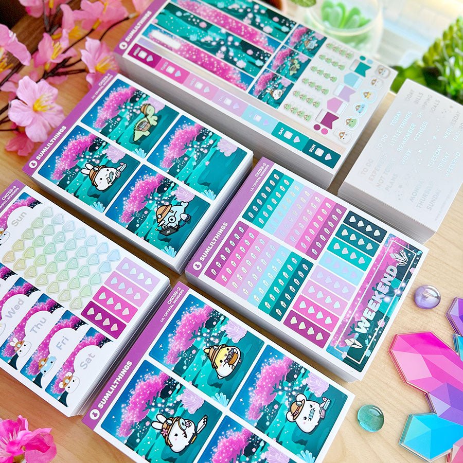 Hobonichi WEEKS Kit - Crystal Wonders - Holo Foil - SumLilThings