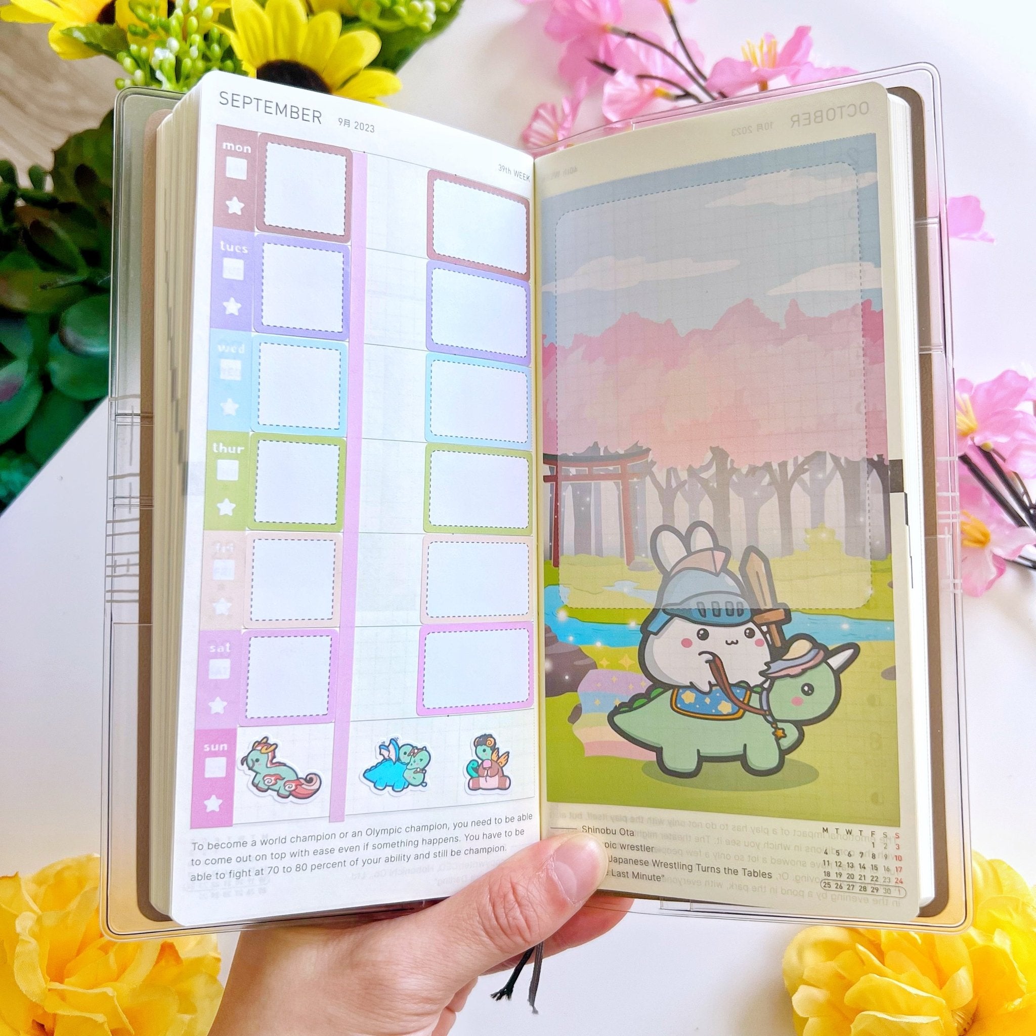 Hobonichi WEEKS Kit - Lil' Mythological - SumLilThings