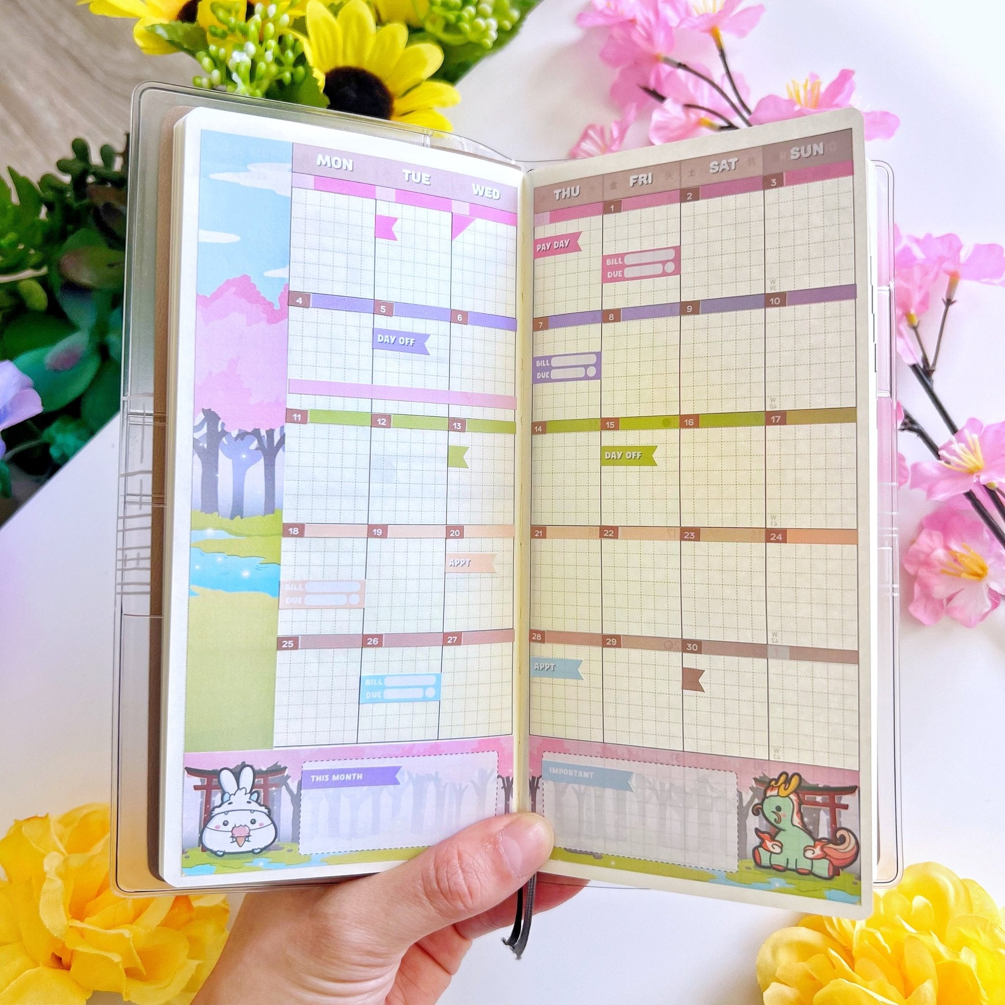 Hobonichi WEEKS Kit - Lil' Mythological - SumLilThings