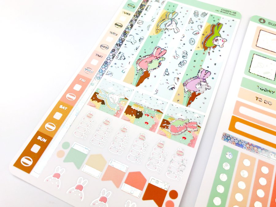 Hobonichi WEEKS Kit - Sugar Rush - Silver Bubble Foil - SumLilThings