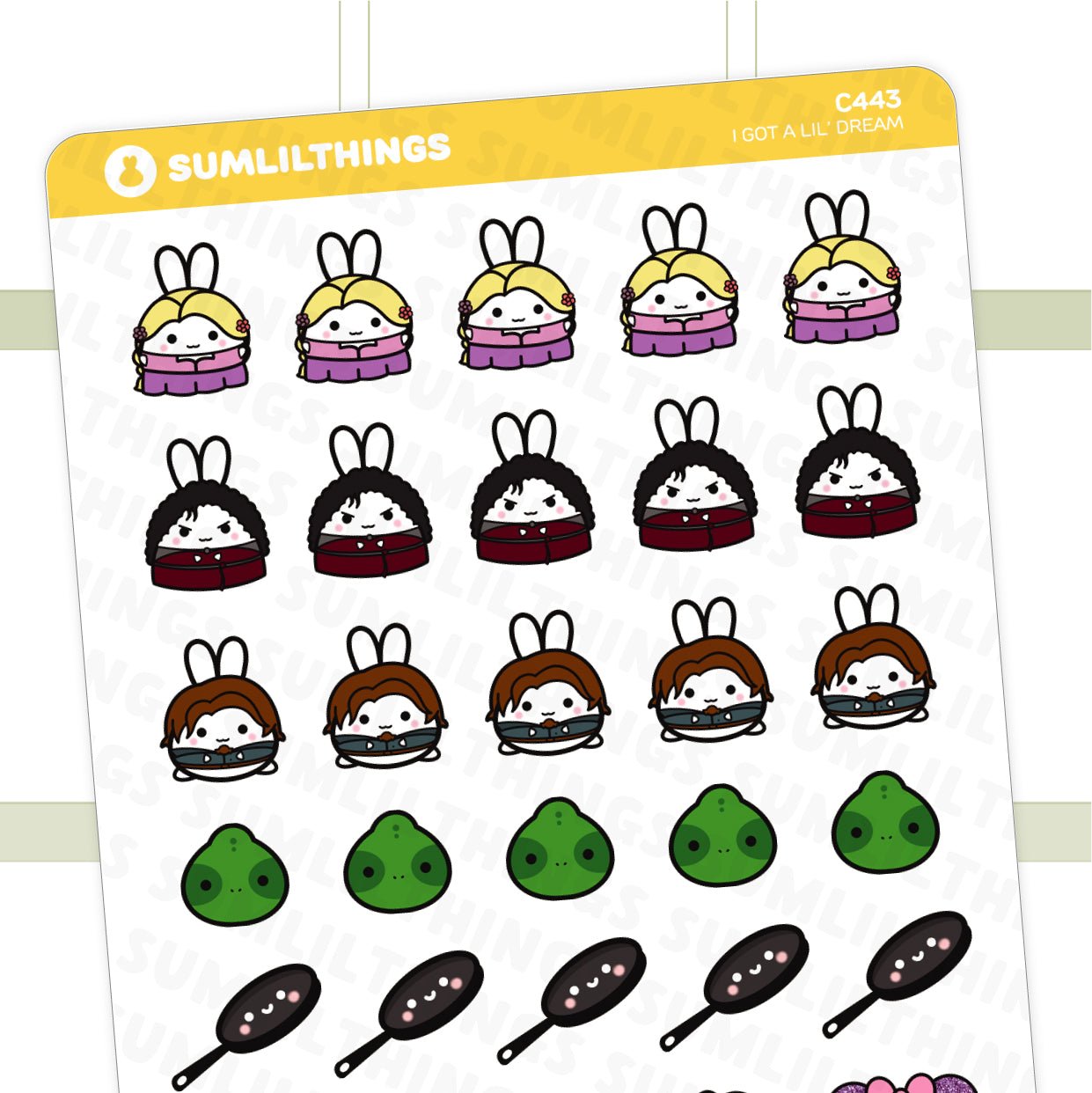 I Got A Lil' Dream Stickers - SumLilThings