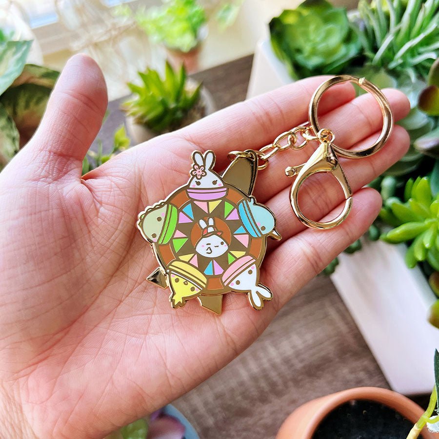 Keychain - Ferris Wheel (Interactive Spinner) - SumLilThings