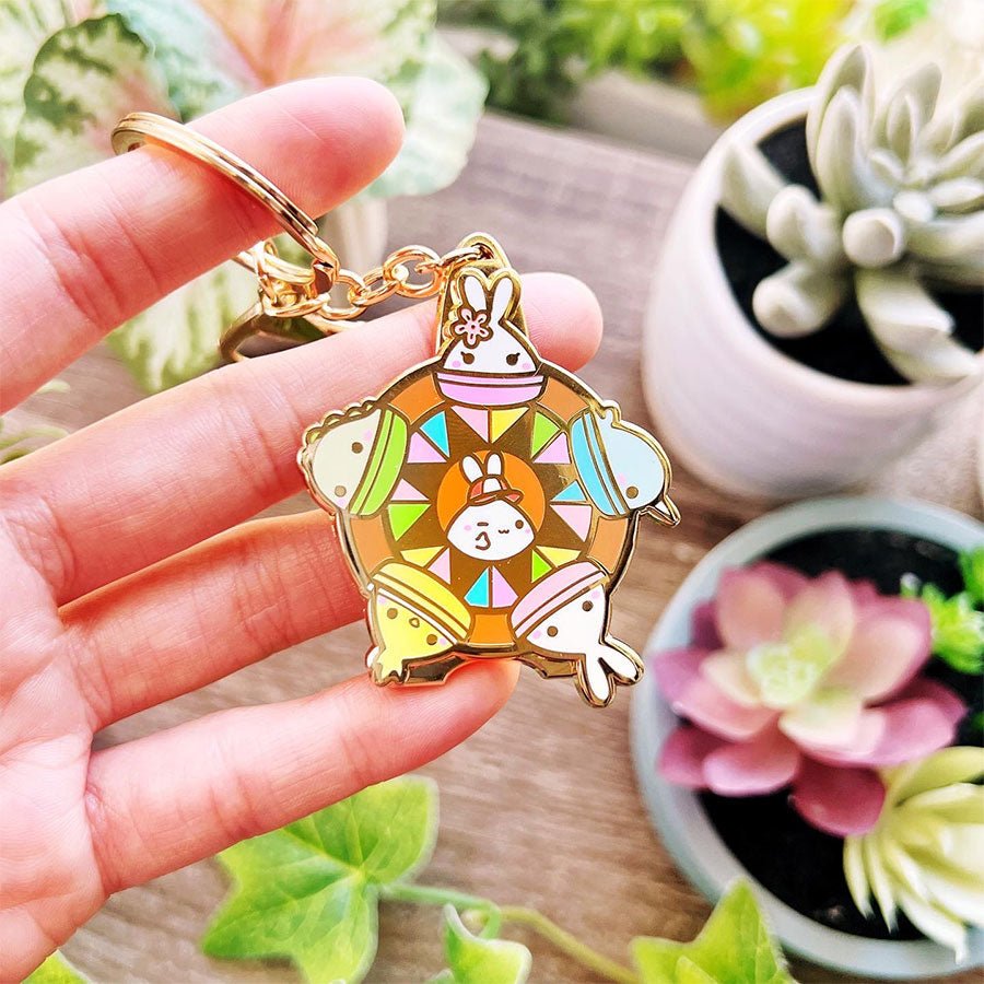 Keychain - Ferris Wheel (Interactive Spinner) - SumLilThings