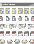 Laundry Day Stickers - SumLilThings