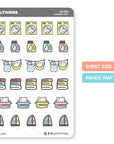 Laundry Day Stickers - SumLilThings