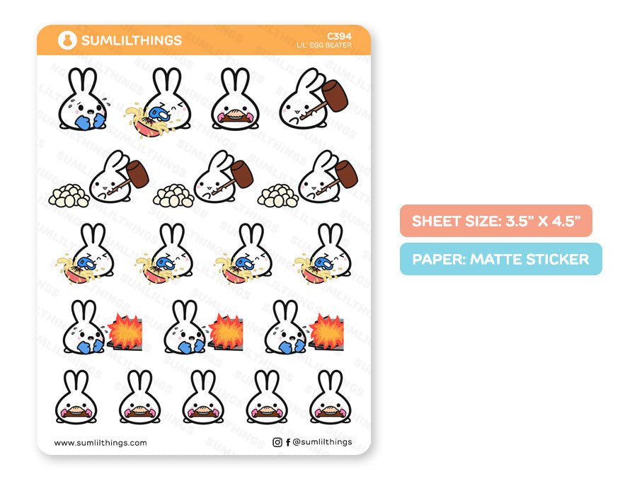 Lil' Baking Stickers - SumLilThings