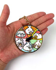 Lil' Boba Decision Wheel - Spinning Keychain - SumLilThings