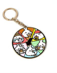 Lil' Boba Decision Wheel - Spinning Keychain - SumLilThings