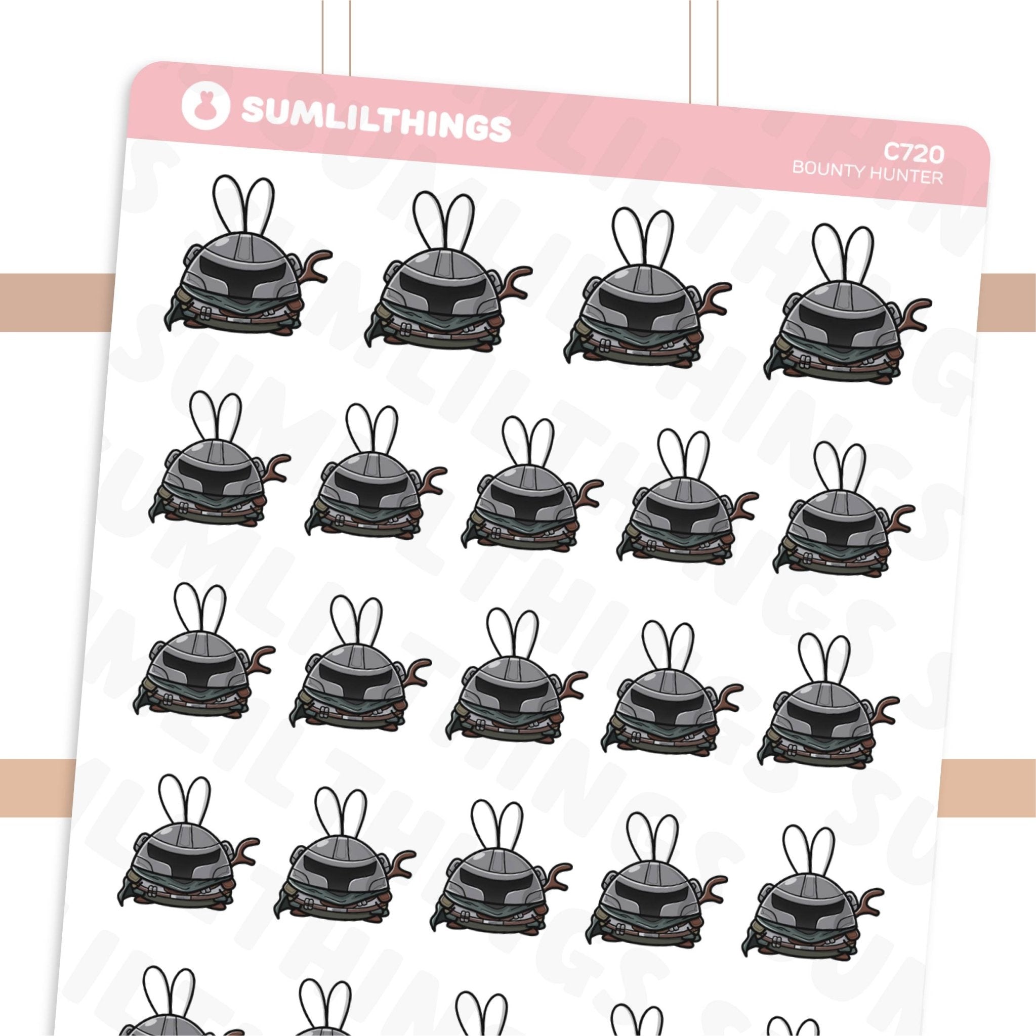 Lil' Bounty Hunter Stickers - SumLilThings