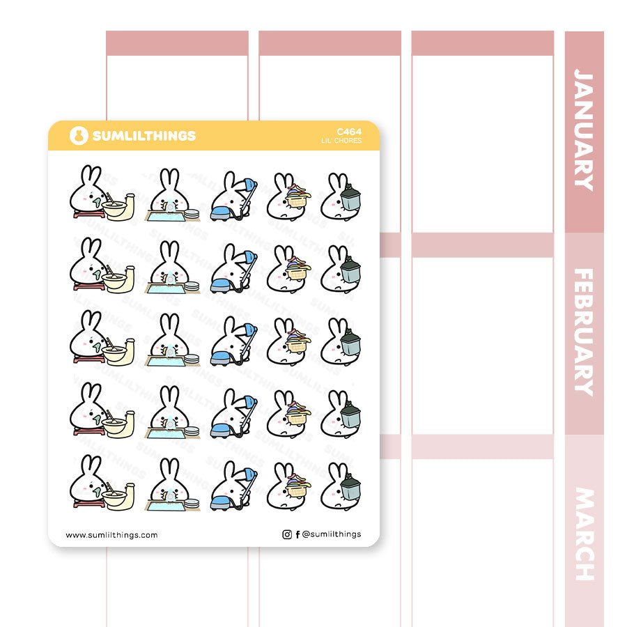 Lil' Chores Stickers - SumLilThings