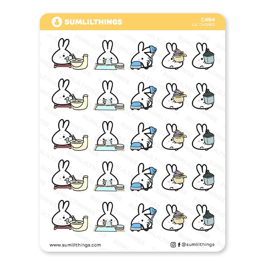 Lil' Chores Stickers - SumLilThings