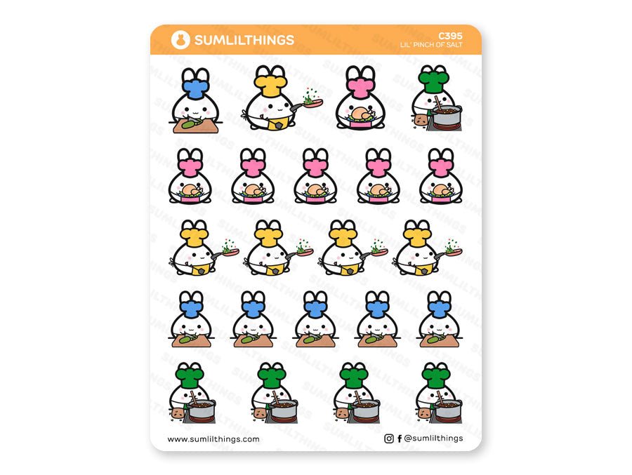Lil' Cooking Stickers - SumLilThings