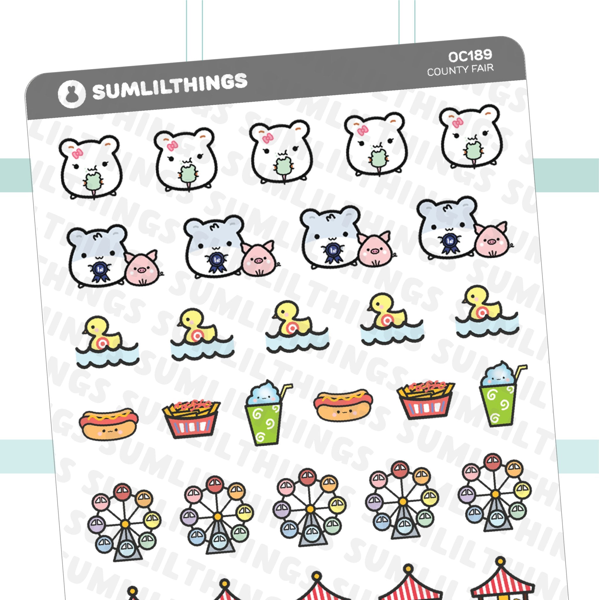 Lil' County Fair Stickers - SumLilThings