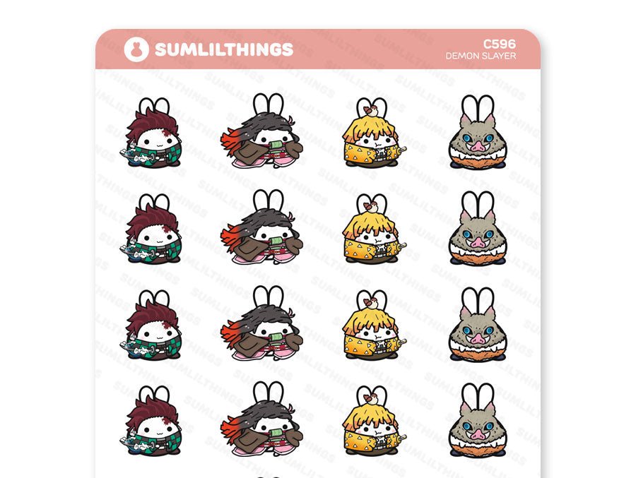 Lil' Demon Slayer Stickers - SumLilThings