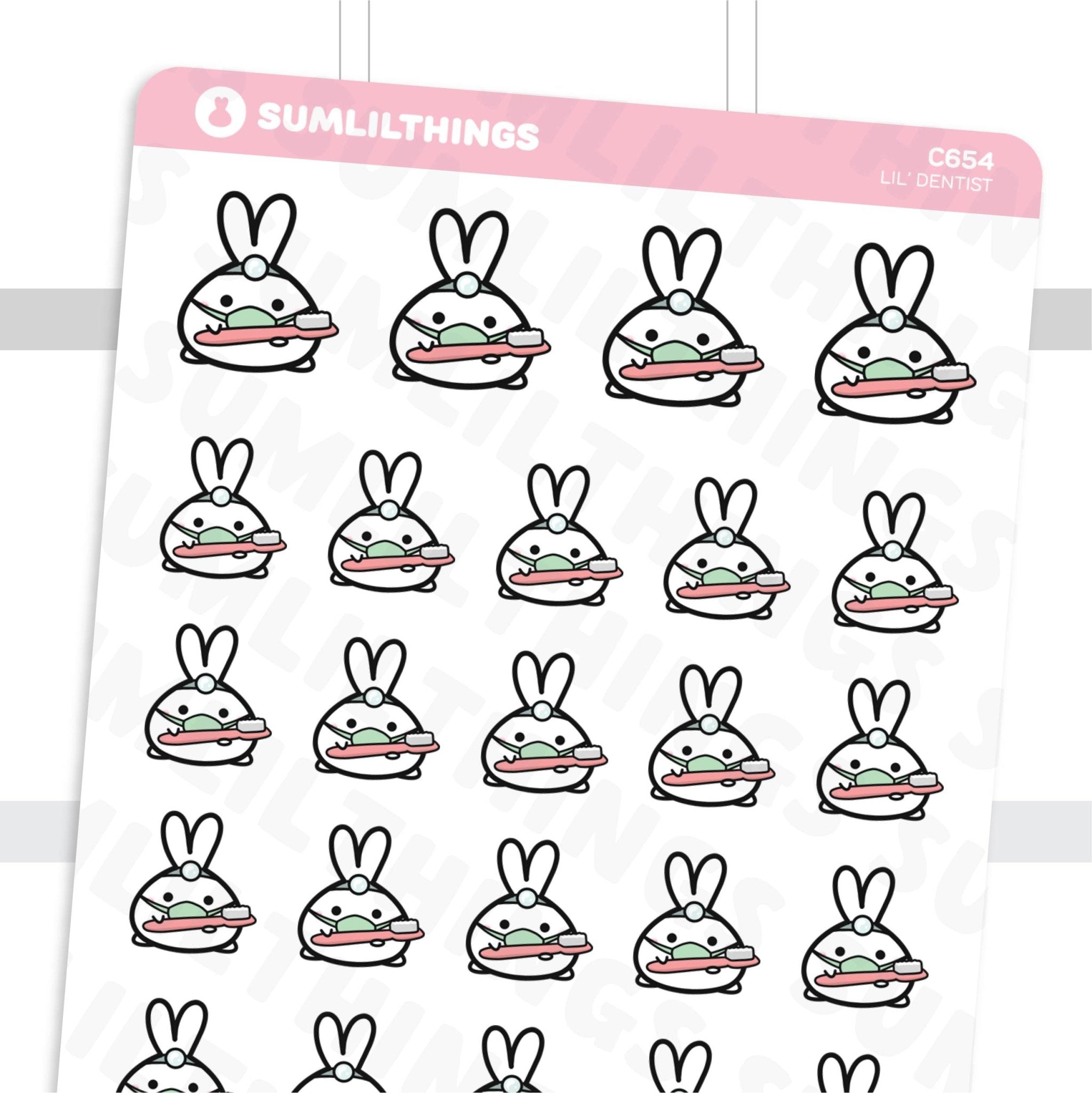 Lil' Dentist Stickers - SumLilThings