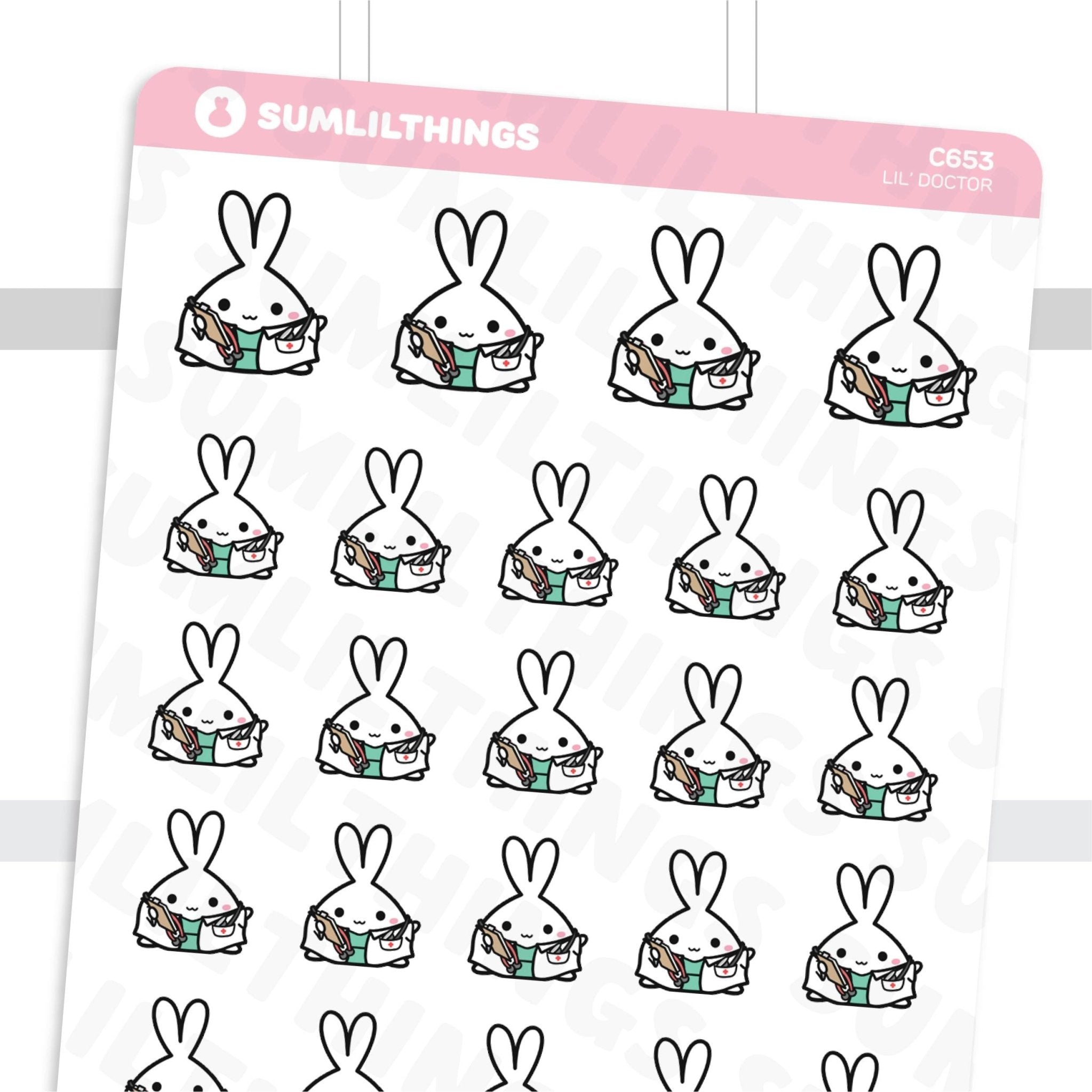 Lil' Doctor Stickers - SumLilThings
