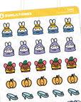 Lil' Glass Slipper Stickers - SumLilThings