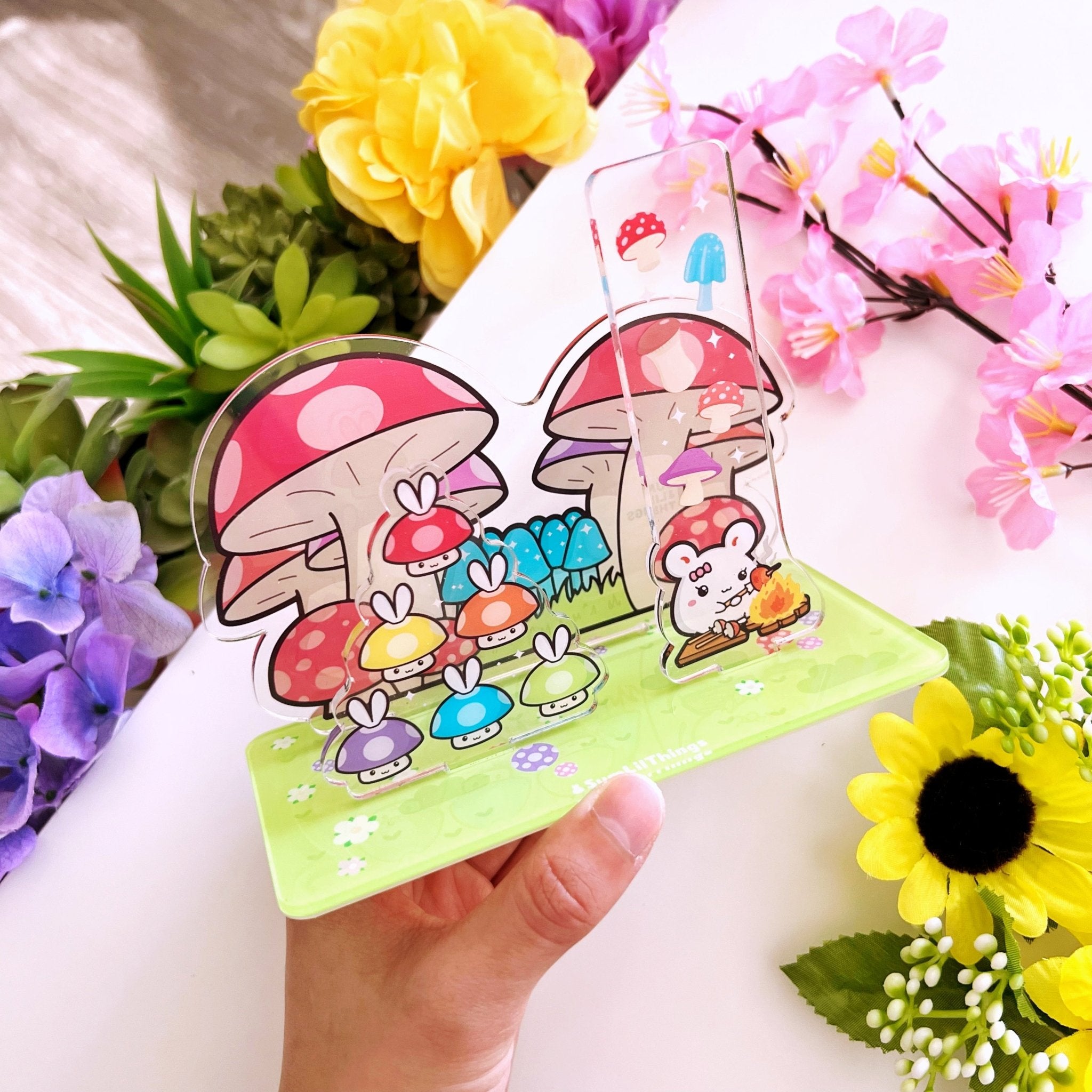 Lil' Mushroom Forest Washi Tower® - SumLilThings