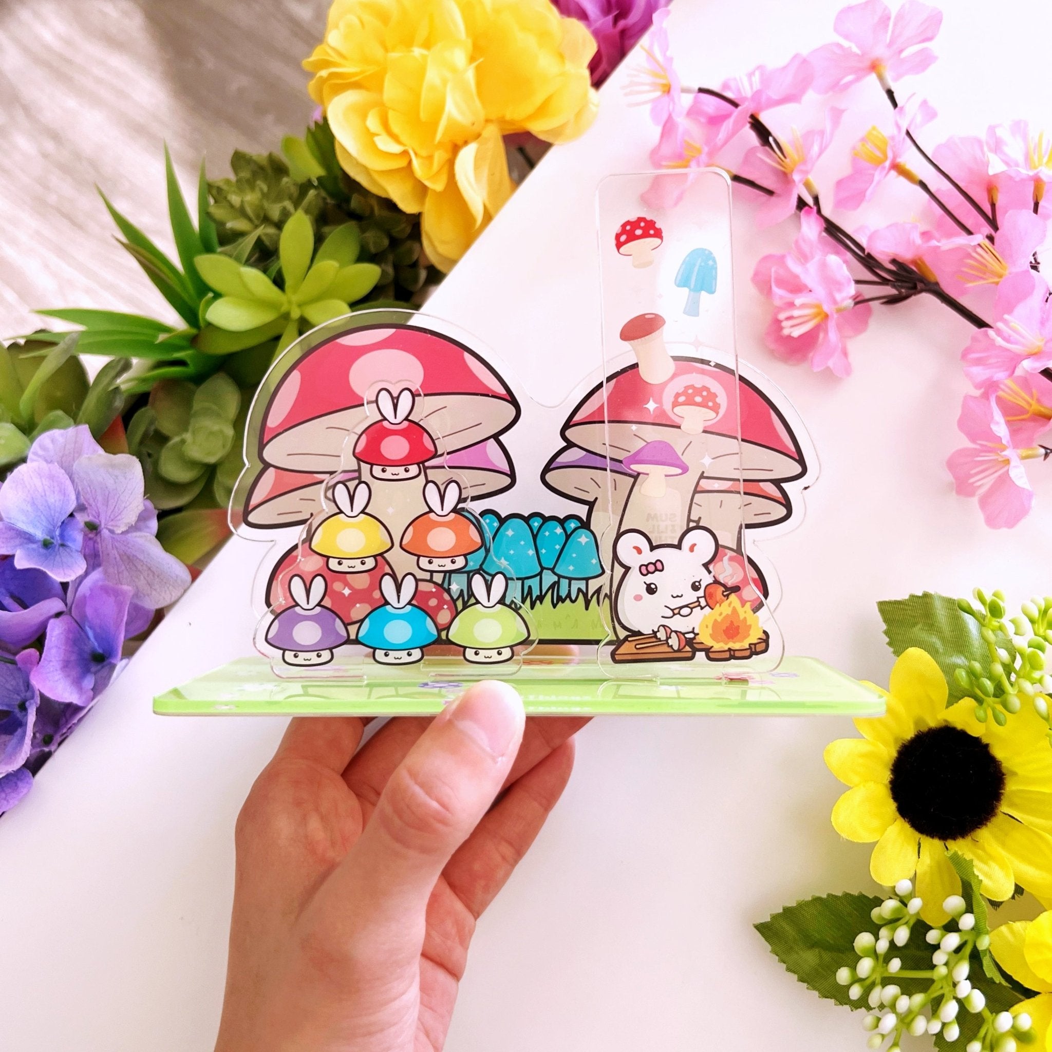 Lil' Mushroom Forest Washi Tower® - SumLilThings