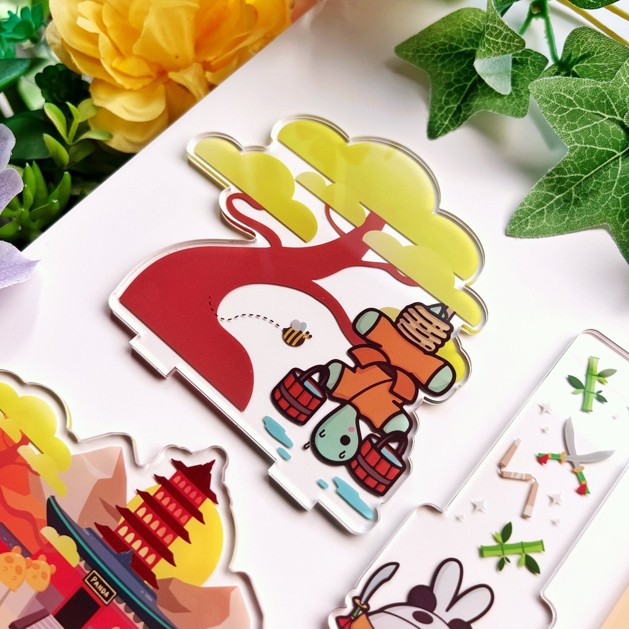 Lil' Panda Dojo Washi Tower® - SumLilThings