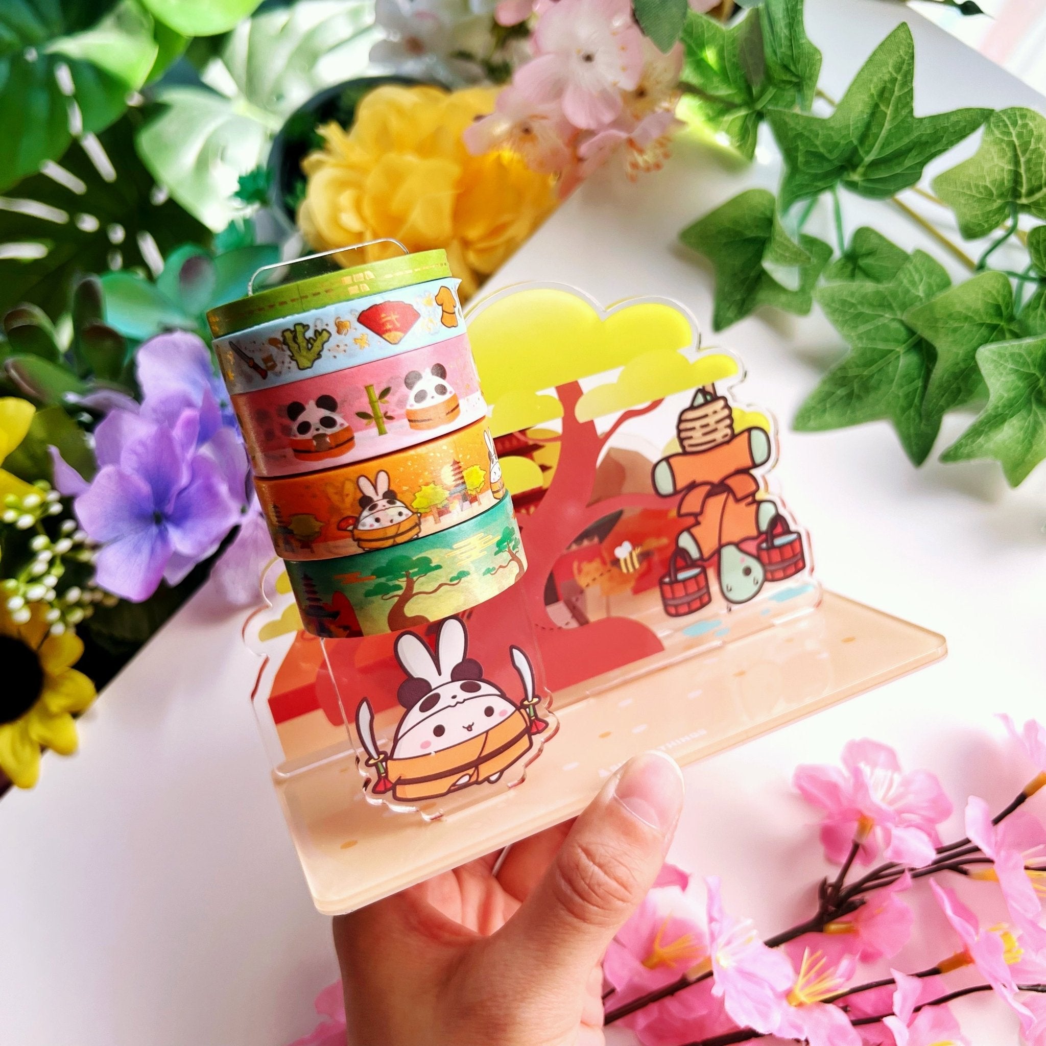 Lil' Panda Dojo Washi Tower® - SumLilThings