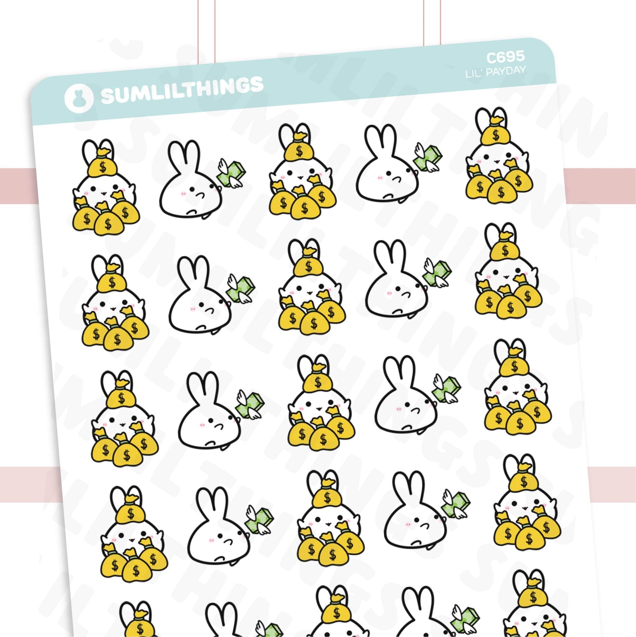 Lil' Payday Stickers - SumLilThings