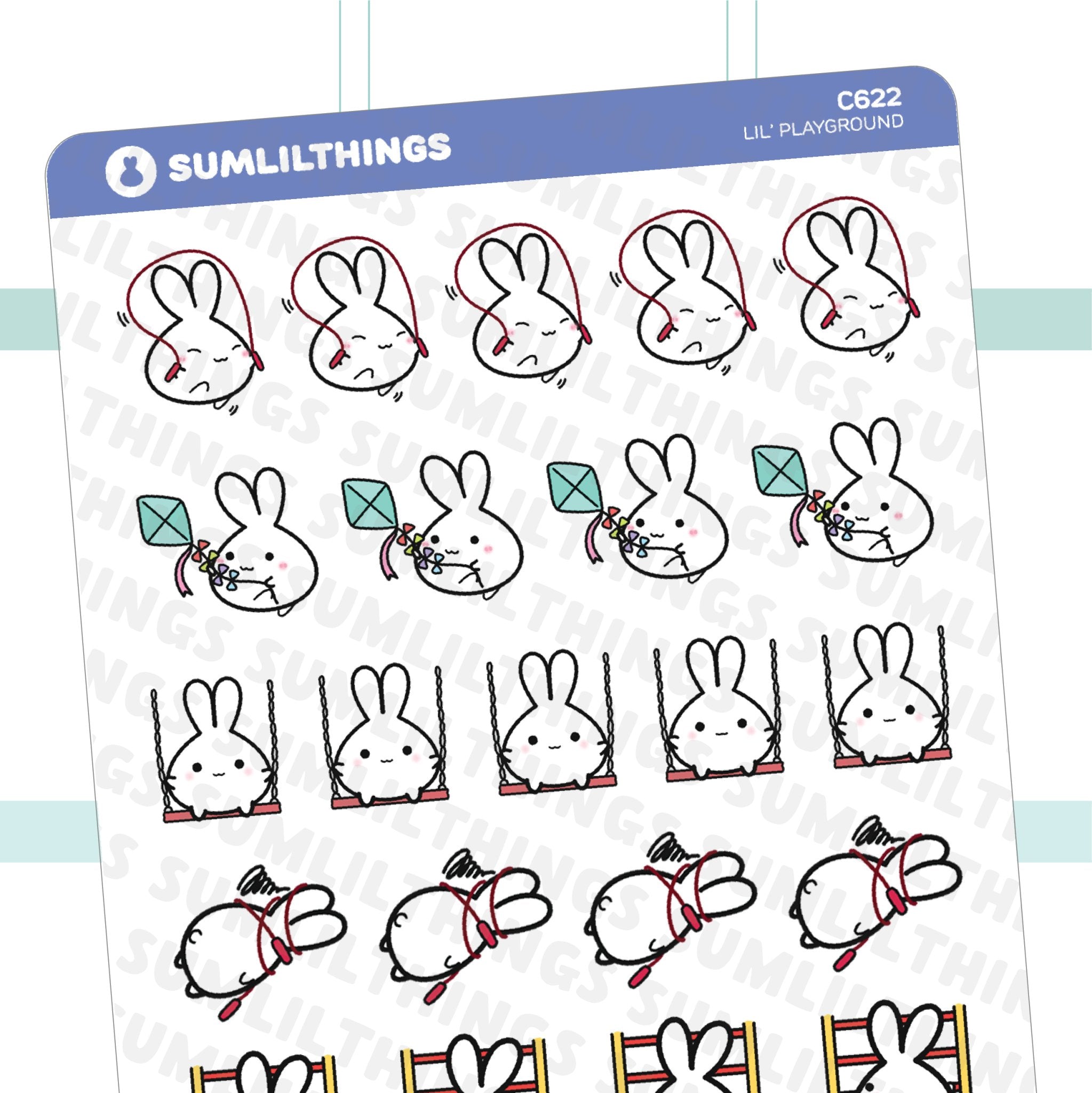 Lil' Playground Stickers - SumLilThings