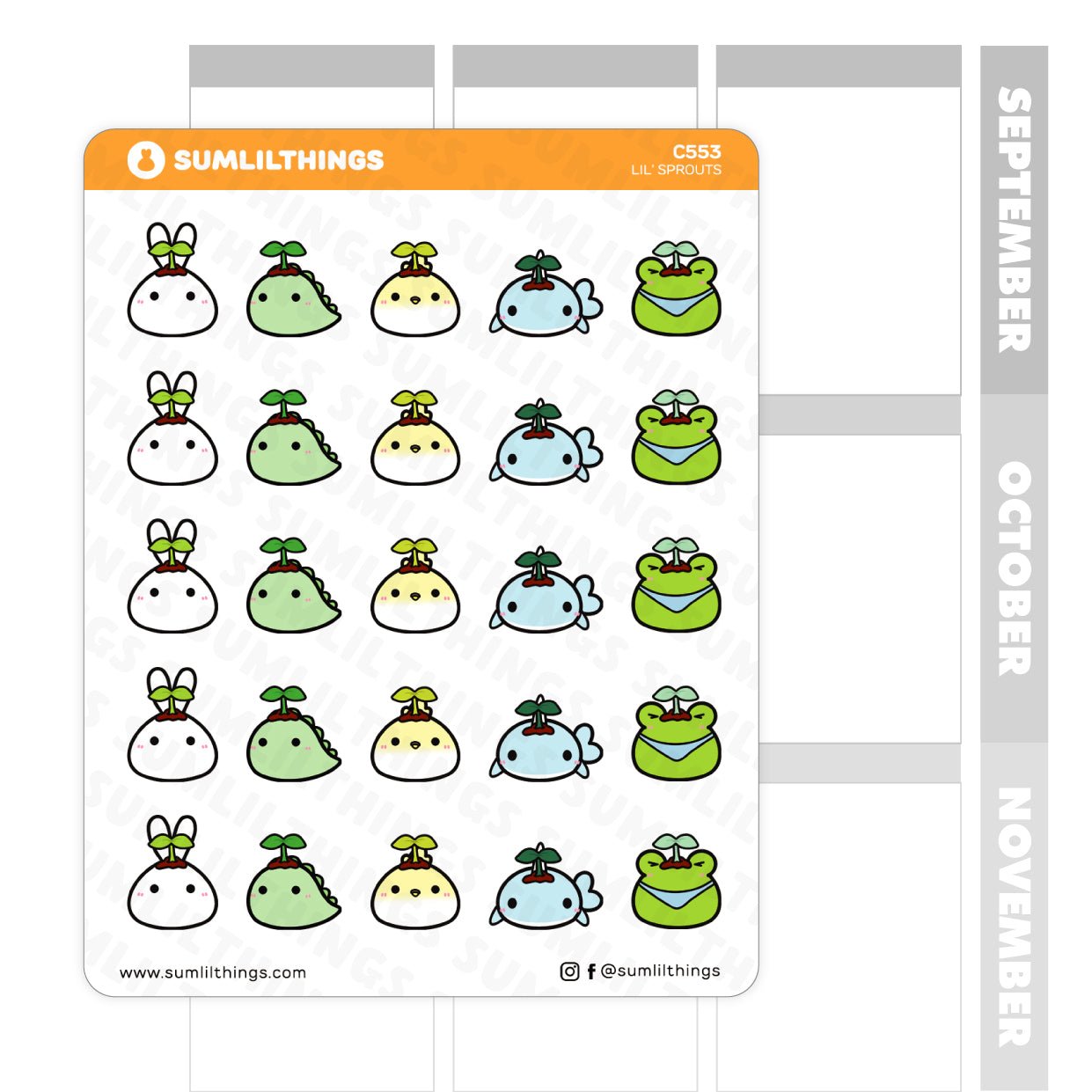 Lil' Sprouts Stickers - SumLilThings