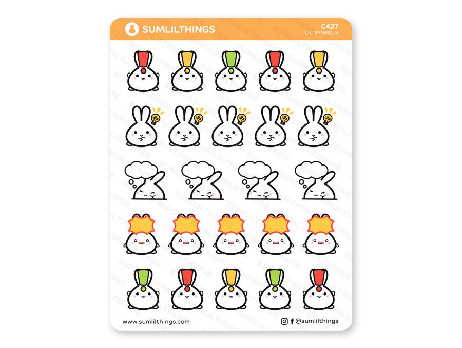 Lil' Symbols Stickers - SumLilThings