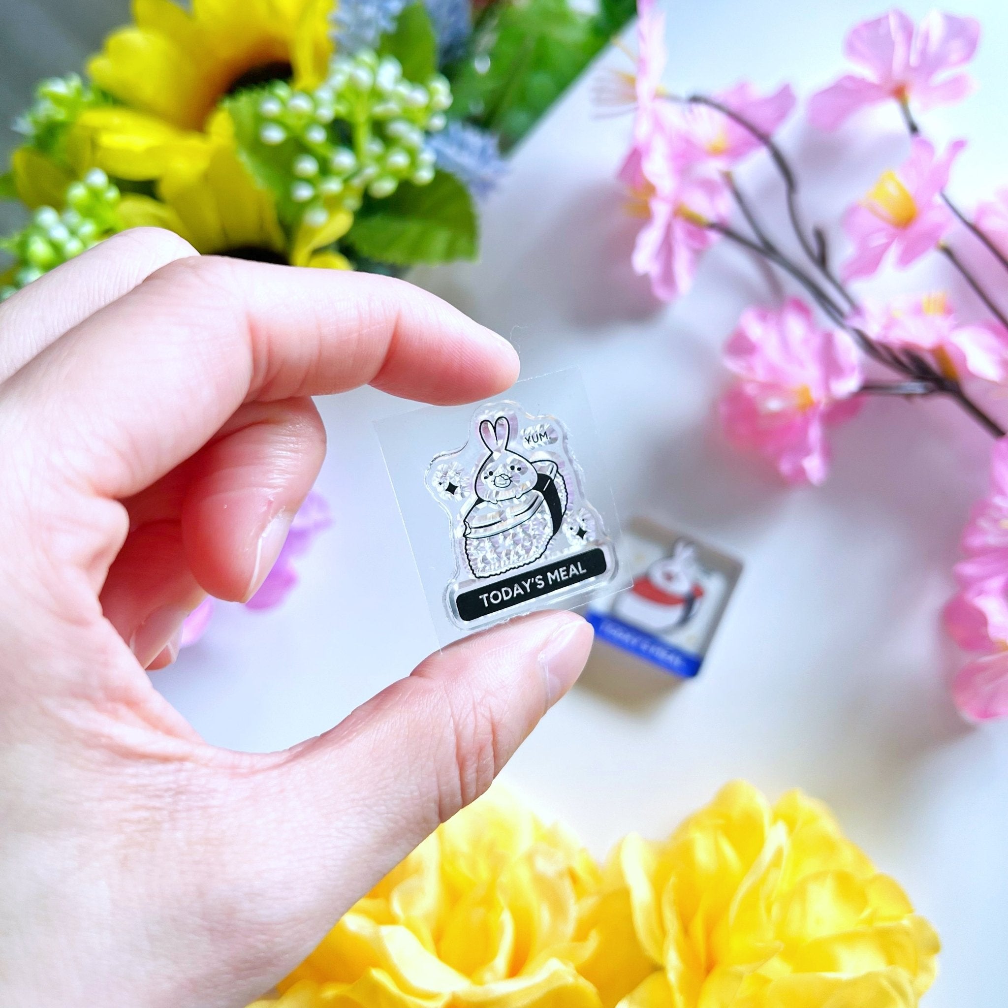 Mini Clear Stamp - Yummy Spam (Today's Meal) - SumLilThings