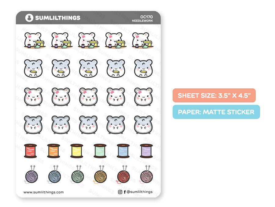 Needlework Stickers - SumLilThings