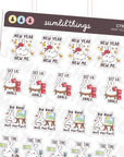 New Year New Me Stickers - SumLilThings
