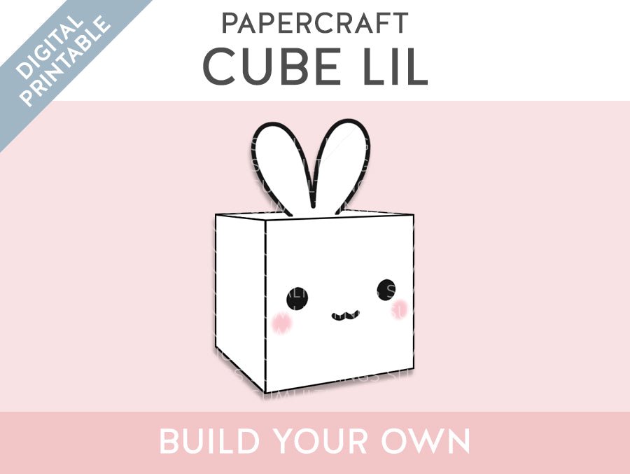 Papercraft - Lil Cube (Digital Product) - SumLilThings